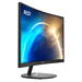 MSI Pro MP271C 27 Inch Curved Monitor, 1500R, Full HD (1920 x 1080), 75Hz, VA, 4ms, FreeSync, HDMI, VGA, Built-in Speakers, Anti-Glare, Anti-Flicker, Less Blue light, TÜV Certified, VESA, Kensington, Black thumbnail 7