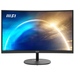 MSI Pro MP271C 27 Inch Curved Monitor, 1500R, Full HD (1920 x 1080), 75Hz, VA, 4ms, FreeSync, HDMI, VGA, Built-in Speakers, Anti-Glare, Anti-Flicker, Less Blue light, TÜV Certified, VESA, Kensington, Black thumbnail 2