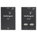 StarTech.com Extensor USB 2.0 de 4 puertos por cable Cat5 o Cat6 - Hasta 50 metros