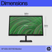 HP V22v G5 FHD Monitor thumbnail 13