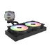 Zalman ALPHA24 Black CPU Liquid Cooler 280mm Radiator 2 x 140 mm Fan ARGB pump Dual Processor All-in-one liquid cooler 12 cm thumbnail 2