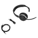 Targus AEH103TT headphones/headset Wired & Wireless Head-band Car/Home office USB Type-C Bluetooth Black thumbnail 2