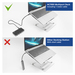 ACT Usb C Dual 4K Monitor MST Docking Station