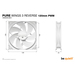be quiet! Pure Wings 3 120mm | PWM Reverse White Triple-Pack Computer case Fan 12 cm 3 pc(s) thumbnail 4