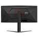 AOC G4 CU34G4Z computer monitor 86.4 cm (34″) 3440 x 1440 pixels Wide Quad HD LED Black, Red thumbnail 13