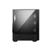 MSI MAG FORGE 112R gabinete de computadora Midi Tower Negro, Transparente