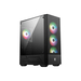 MSI MAG FORGE 112R gabinete de computadora Midi Tower Negro, Transparente
