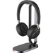 Yealink BH76 Headset Wireless Head-band Calls/Music USB Type-A Bluetooth Charging stand Black thumbnail 1