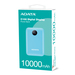 ADATA C100 Polímero de litio 10000 mAh Azul claro imagen 6