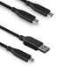 ACT AC1225 2.5" SATA Harde Schijf Behuizing USB-C 3.2 Gen2