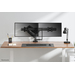 Neomounts NEXT Core DS75-450BL2 Crossbar Monitorarm Gasgeveerd - Zwart