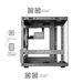 Mars Gaming MC-CUBE computer case Mini Tower Black thumbnail 6