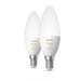 Philips Hue Kaarslamp White Ambiance E14 Duo pack