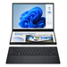 ASUS Zenbook Duo UX8406MA-PZ051W Intel Core Ultra 9 185H Computadora portátil 35.6 cm (14") Pantalla táctil 3K 32 GB LPDDR5x-SDRAM 2 TB SSD Wi-Fi 6E (802.11ax) Windows 11 Home Gris