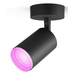 Philips Hue Fugato Opbouwspot White and Color - Zwart - 1-spot