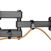 Manhattan 462440 soporte para TV 2.03 m (80") Negro