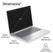 HP ProBook 4 G2i 14 inch Notebook Next Gen AI PC Wolf Pro Security Edition Copilot+ PC Intel Core Ultra 7 Laptop 35.6 cm (14″) Touchscreen WUXGA 32 GB DDR5-SDRAM 1 TB SSD Wi-Fi 7 (802.11be) Windows 11 Pro Silver thumbnail 5