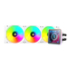 Mars Gaming ML-VISIONPRO360W Processor All-in-one liquid cooler 12 cm White 1 pc(s) thumbnail 4