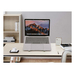 Manhattan Soporte ergonómico, plegable en siete posiciones, para laptops y otros dispositivos de hasta 15.6" y 5 kg (11 lbs.), ligero, aluminio de alta calidad, ventilado, color plateado