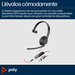 POLY Auriculares monoaurales USB-C Blackwire 5210 + conector de 3,5 mm + adaptador USB-C/A