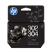 HP 302/304 Cartridge Zwart