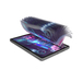Lenovo Tab 64GB Wifi + 4G Grijs met Transparante Back Cover