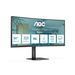 AOC V5 CU34V5C/BK computer monitor 86.4 cm (34″) 3440 x 1440 pixels Wide Quad HD LED Black thumbnail 2