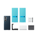 Samsung Galaxy Z Fold 8 Ultra Carbon Back Cover met Magneet Blauw