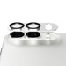 PanzerGlass ® Fender Camera Lens Protector Silver iPhone Duo Doorzichtige schermbeschermer Apple 1 stuk(s)