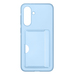 Samsung Galaxy A36 Card Slot Back Cover Blauw