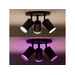 Philips Hue Fugato Opbouwspot White and Color - Zwart - 3-spots