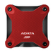 ADATA SD620 1 TB Micro-USB B 3.2 Gen 2 (3.1 Gen 2) Red thumbnail 1