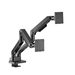 ACT AC8342 Monitorarm 35 inch met gasveer voor 2 monitoren