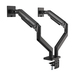 Manhattan 462587 soporte para pantalla plana 114.3 cm (45") Escritorio Negro
