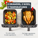 Tefal Easy Fry Crispy Dual Stack EY7528