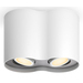 Philips Hue Pillar Opbouwspot White Ambiance - Wit - 2-spots + Dimmer