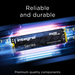 Integral 500GB SSD M.2 2280 NVME 1.4 PCIe Gen3 x4 R-3450MB/s W-2400MB/s TBW 180 M2 thumbnail 6