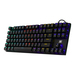 Vorago KB-600 teclado Juego USB Negro