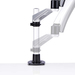 StarTech.com Soporte de Escritorio para Monitor VESA 75x75/100x100 de 27 Pulgadas 16:9 / 30 Pulgadas 21:9 Ultrawide - Grommet o Abrazadera en C - Ajuste sin Herramientas - Brazo Asistido por Resorte