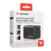 Verbatim GaN Charger 65W Universal Negro Corriente alterna Carga rápida Interior