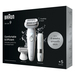 Braun Silk·épil 9 9-341 Wit/Zilver