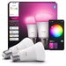 Philips Hue A67 White and Color E27 1100lm 2-pack