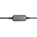 Manhattan 2600 Series Speaker System, Two Speakers, Black/Silver, USB for Stereo Audio and Power, Output: 2x 3W, Decent Sound, Integrated rotary volume control, USB-C/USB-A Adapter, Cable 1.4m, Three Year Warranty thumbnail 6