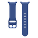 Samsung Galaxy Watch 8 Series Siliconen Sport Bandje Blauw S/M