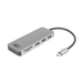 ACT USB-C 4-poorts usb hub met power delivery
