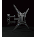 Manhattan 462624 soporte para TV 139.7 cm (55") Negro