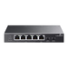 TP-Link TL-SG1005P-PD dispositivo de redes Gigabit Ethernet (10/100/1000) Energía sobre Ethernet (PoE) Negro