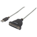 Manhattan Convertidor para Impresora de USB Full-Speed a Paralelo DB25 imagen 1