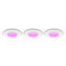 Philips Hue inbouwspot Slim 3-pack  - White and color - 90mm