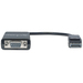 Manhattan DisplayPort naar VGA actieve adapterkabel, 15 cm, mannelijk naar vrouwelijk, met vergrendeling, analoog signaal, zwart, levenslange garantie, equivalent aan DP2VGA2